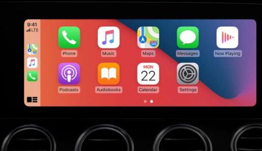 大安apple维修网点分享如何将iPhone连接到CarPlay 